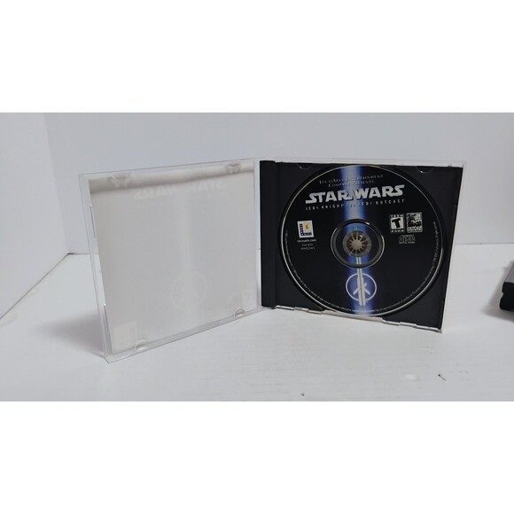 STAR WARS PC 5 GAME LOT KOTOR JEDI OUTCAST TIE FIGHTER MYSTERIES OF THE SITH ETC - Picture 11 of 11